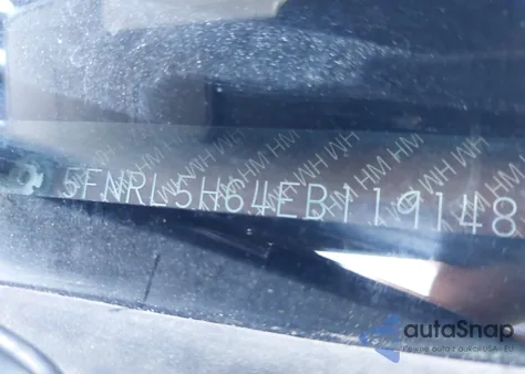 2014 Honda Odyssey Ex-L from USA, damaged, VIN 5FNRL5H64EB119148